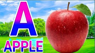 Phonics Song for Toddlers  A for Apple  Phonics Sounds of Alphabet A to Z  ABC Phonic Song  ABC [upl. by Eelrefinnej438]