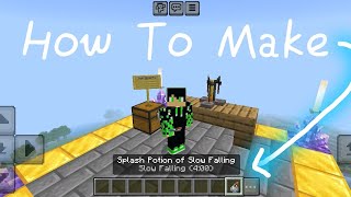 How To Make Slow Falling Potion In Minecraft 💯 [upl. by Nivlad]