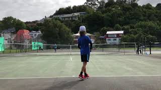 Seve Royster 9 amp Under New Zealand Tennis Tournament [upl. by Dorej376]