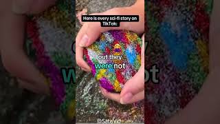 Every popular science fiction story on TikTok scifi story shortstory parody shorts [upl. by Pammi160]