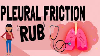 PLEURAL FRICTION RUB Med Surg Nursing [upl. by Shalna]