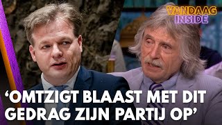 Johan Ik denk dat Pieter Omtzigt met dit gedrag zijn eigen partij opblaast  VANDAAG INSIDE [upl. by Drews226]