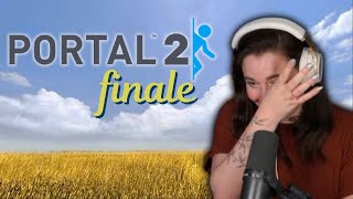 Many Many Tears  PORTAL 2 Finale  First Playthrough [upl. by Aierdna]