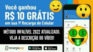 Onde Coloco O Código De Convite Pra Ganhar os 10R Gratis Do Recarga Pay Segue descrição atualizada [upl. by End158]