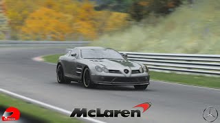 Mercedes SLR McLaren full 54 v8 engine sound [upl. by Nedda]