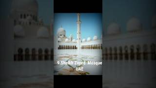 Top 10 Largest Mosques in the world 🌍 top shorts facts mosques largest [upl. by Helaine]