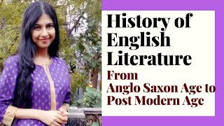 History of English Literature  All the Literary Ages explained [upl. by Anitel]