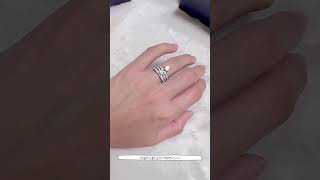 쇼메 웨딩링💍 조세핀 아그레뜨 트리옹프 솔리테어 다이아반지  Chaumet Wedding ring Diamond Solitaire ring [upl. by Eatnoj62]