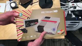 Unboxing Hyperkin RetroN 1 HD Gaming Console for NES [upl. by Rifkin800]