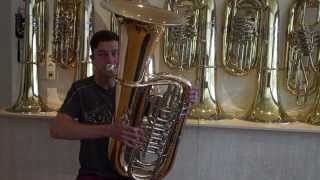 Danielus Patrikas Kisunas from Lithuania at Miraphone [upl. by Ybur]