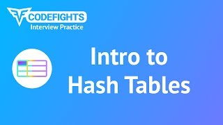 Intro to Hash Tables [upl. by Lucita]