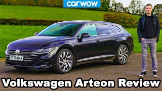 VW Arteon Shooting Brake 2021 review  the most desirable Volkswagen [upl. by Onitnevuj]