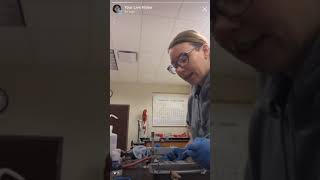 Lab Demo 34 Simple Stain and heat fixing [upl. by Kerekes]