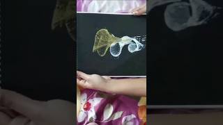 🥰 Paper Flower design shortvideo painting youtubeshorts [upl. by Lowery]