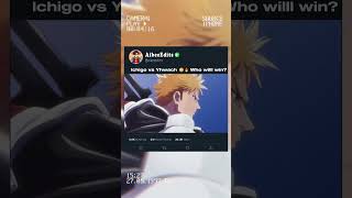 Ichigo vs yhwach fight 🔥😳🥶  bleach fight bleach ichigo yhwach ichigovsyhwach aizen [upl. by Christmann]