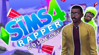 How I Became A Famous Rapper In The Sims 4  Ep 3 College [upl. by Aryas]