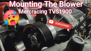 3 Installing Mercracing TVS 1900 Supercharger k20 Honda Civic Si Part 3 [upl. by Aieken52]