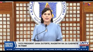 PRESSCON NI VICE PRESIDENT SARA DUTERTE [upl. by Dennett428]