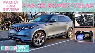 Family car review Range Rover Velar 2018 D300 SE [upl. by Nairda948]