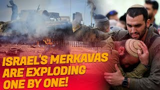 Israels Merkavas Are Exploding One by One Israel Faced a Nightmare in Khan Yunis [upl. by Lillian]