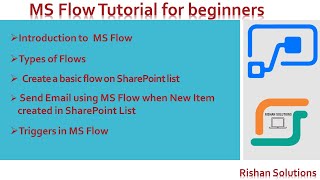 Power automate Tutorials for beginners [upl. by Eentrok]
