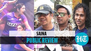 Watch Public review of ‘Saina’ movie  Parineeti Chopra  Manav Kaul [upl. by Marje]