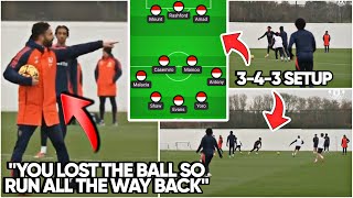 Ruben Amorim Man Utd Training Session How He Is Changing The Identify Already WOW [upl. by Boggers]