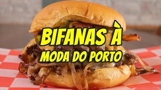 Receitas memo rápidas  Bifanas à moda do Porto [upl. by Servetnick183]