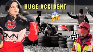 GO KARTING IN KARACHI🏁Itnay buray Accident huay😭😨pakistan karachi 2024 [upl. by Timmons]