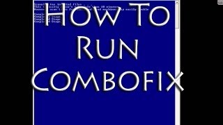 Combofix  How to Install and Run [upl. by Aneer]