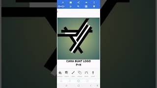 CARA BUAT LOGO PH DI PIXELLAB [upl. by Linell]