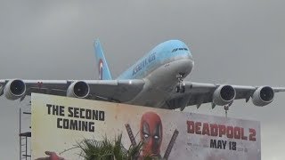 【LAX】ロサンゼルス国際空港 周辺 撮影スポット 着陸機の迫力を体感できる場所 飛行機マニア必見 [upl. by Eudocia]