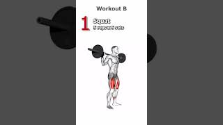 workout program Stronglifts 5x5 [upl. by Fredenburg432]