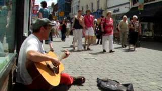 The Beatles  I Saw Her Standing There  Acoustic Cover  Danny McEvoy Busking in Horsham [upl. by Airyt]