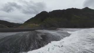 HIGH SURF ON SOURTHERN OREGON COAST [upl. by Hepsoj557]