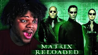 THE MATRIX RELOADED 2003 Movie Reaction  FIRST TIME WATCHING [upl. by Kceb780]