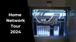 Home Network Tour 2024  Storage amp Smart Home [upl. by Zeculon]