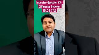 Difference Between SDLC and STLC  Testing Interview Question 3  shorts softwaretestingmentor [upl. by Alleuqram]