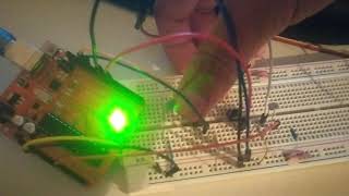 Arduino con servomotor fotoresistencia y led controlados por visual studio [upl. by Finella]