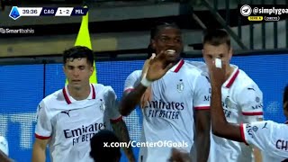 Rafael Leao Goal Cagliari vs AC Milan 12 All Goals and Extended Highlights [upl. by Ahsiuqat]