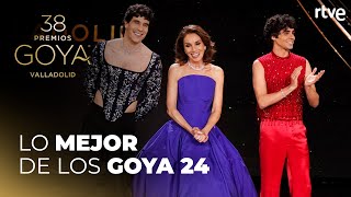 MEJORES MOMENTOS de los PREMIOS GOYA 2024 [upl. by Resa578]