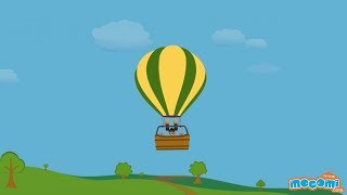 What is a Hot Air Balloon With Narration  Science for Kids  Educational Videos by Mocomi [upl. by Nadirehs65]