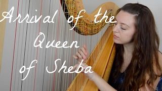 Handel  Arrival of the Queen of Sheba  Harp music for weddings [upl. by Adivad115]