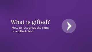 Season 1 Episode 1 How to recognize the signs of a gifted child [upl. by Debera830]