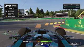 F1 24  F05 Div 2 R2  SpaFrancorchamps [upl. by Anifesoj457]