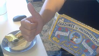 Fishwife sardines with PRESERVED LEMON review [upl. by Luht931]