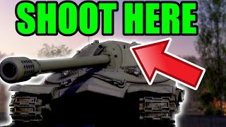 Unbelievable Weak Spots in World of Tanks Modern Armor wot console [upl. by Griggs]