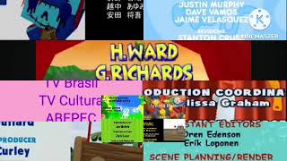 Best Ed BC Bobinogs DKR EOP HM HHPAY JJ MHS MMampLMG Mr Men Show NJ Wubbzy Credits Remix [upl. by Dearden]