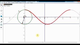 Tạo chuyển động hình Sin trong Geometers Sketchpad [upl. by Enriqueta9]