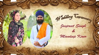 JASPREET amp MANDEEP  WEDDING CEREMONY  GUNAM PHOTO STUDIO BILASPUR 9837423255 [upl. by Annoj]